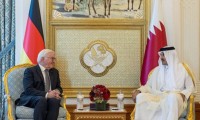 الدوحة..-الرئيس-الألماني-ينتظر-بالطائرة-نصف-ساعة-قبل-استقباله